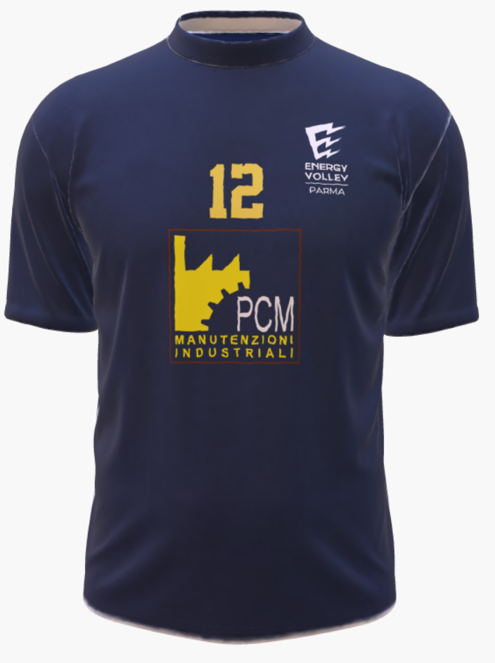 T-SHIRT TRAINING SPRINT BLUE ENERGY VOLLEY MAN /WMN