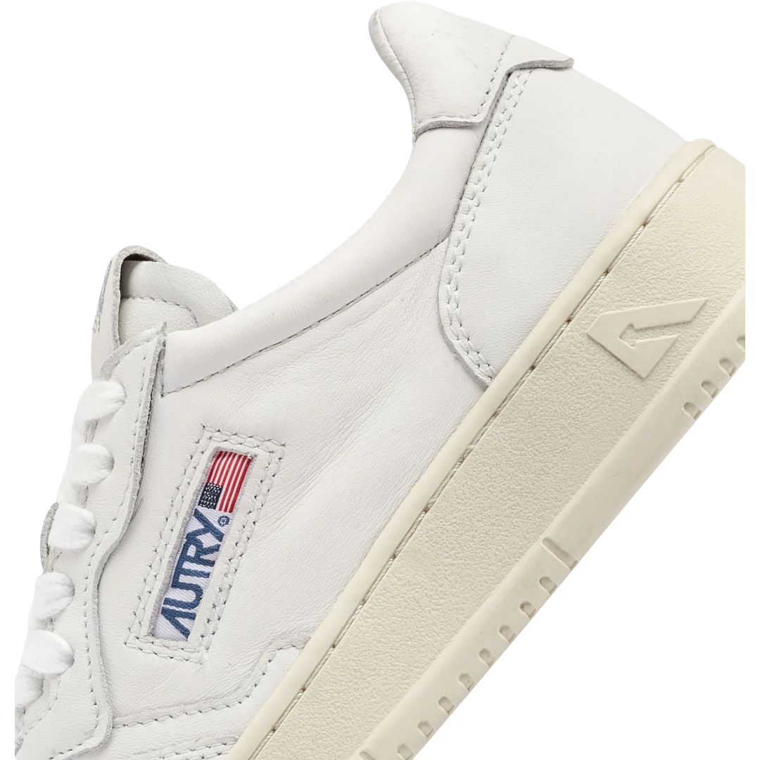 SNEAKERS MEDALIST LOW IN NAPPA BIANCA SUPER SOFT WMN