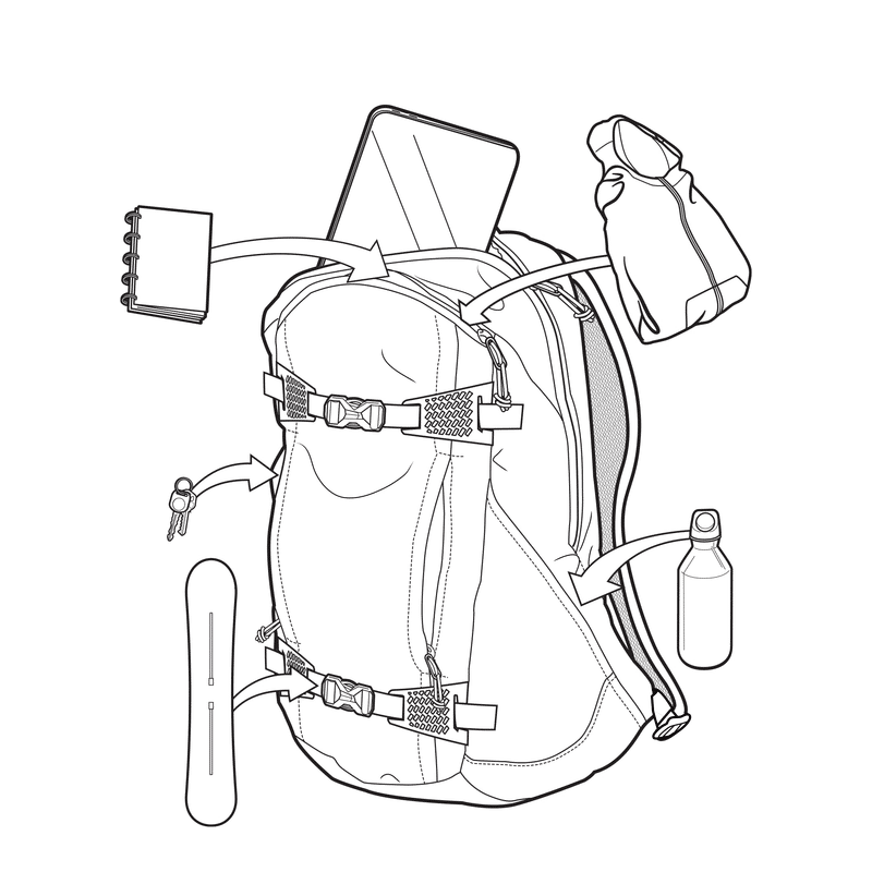 DAY HIKER 22L BACKPACK