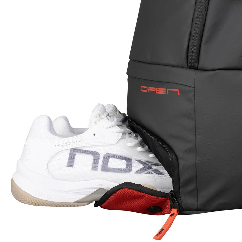 LUXURY OPEN SERIES PADELBAG - BLACK/RED
