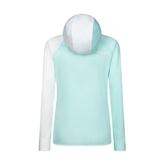 HEADWALL HOODIE FZ WOMAN FLEECE - X117-MARSHMALLOW HUMUS MEL