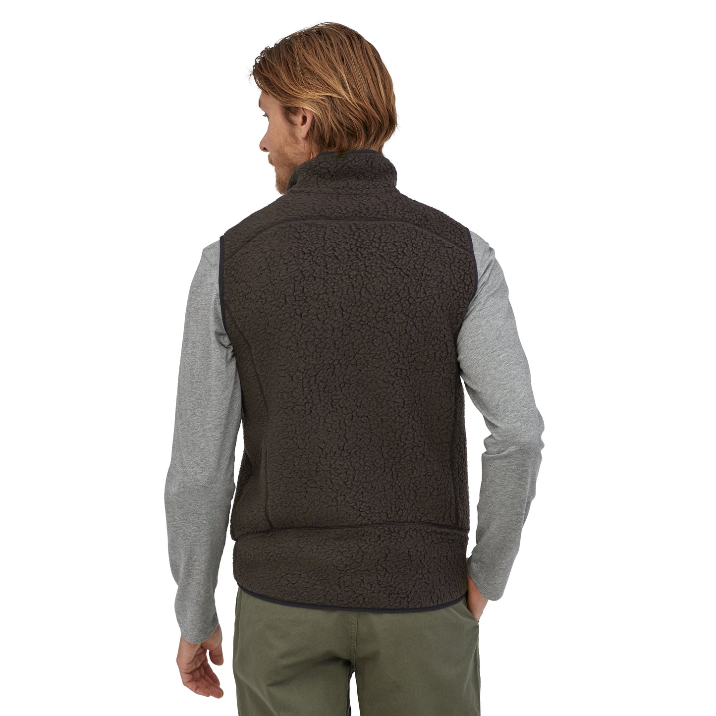 Men's Retro Pile Fleece Vest