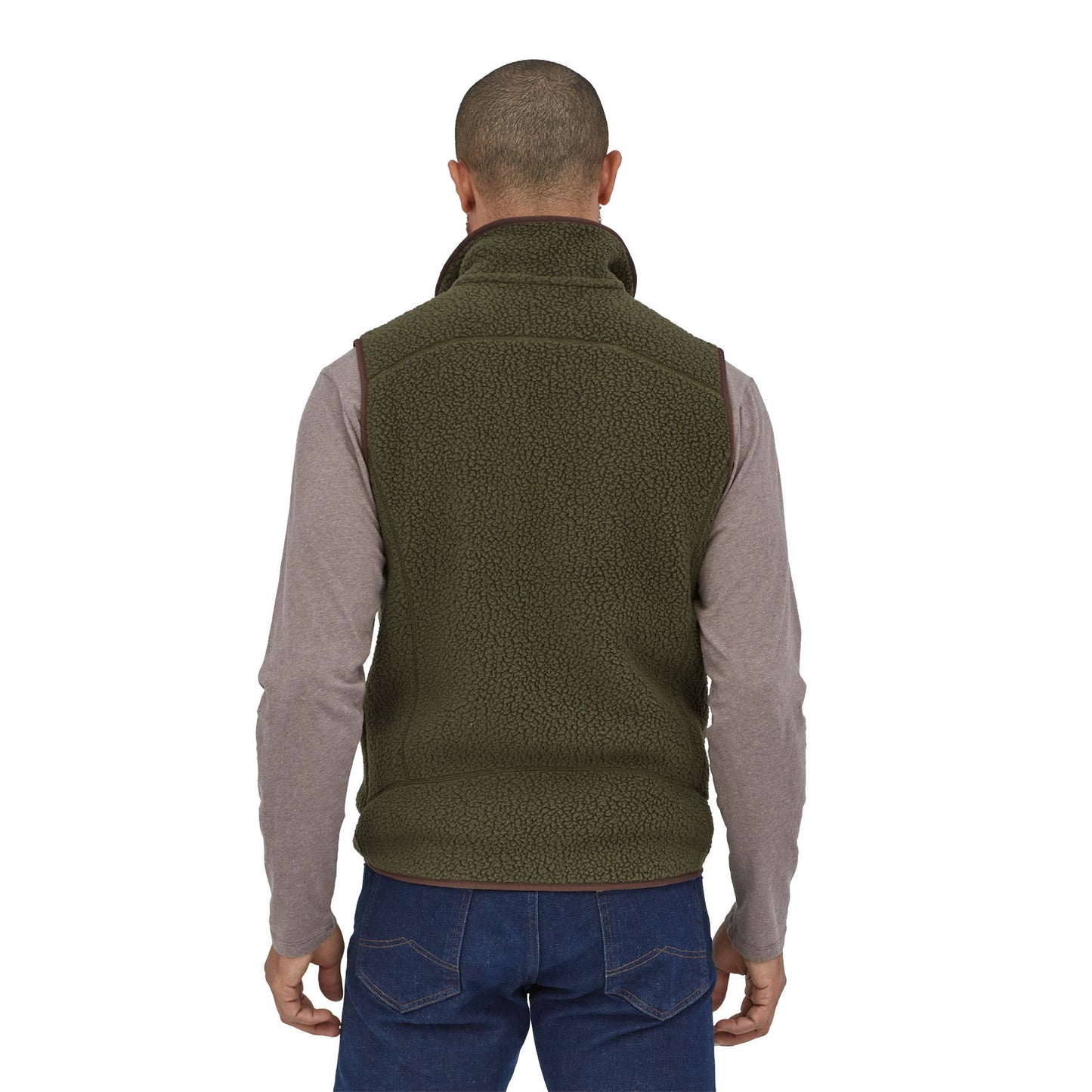 Men's Retro Pile Fleece Vest