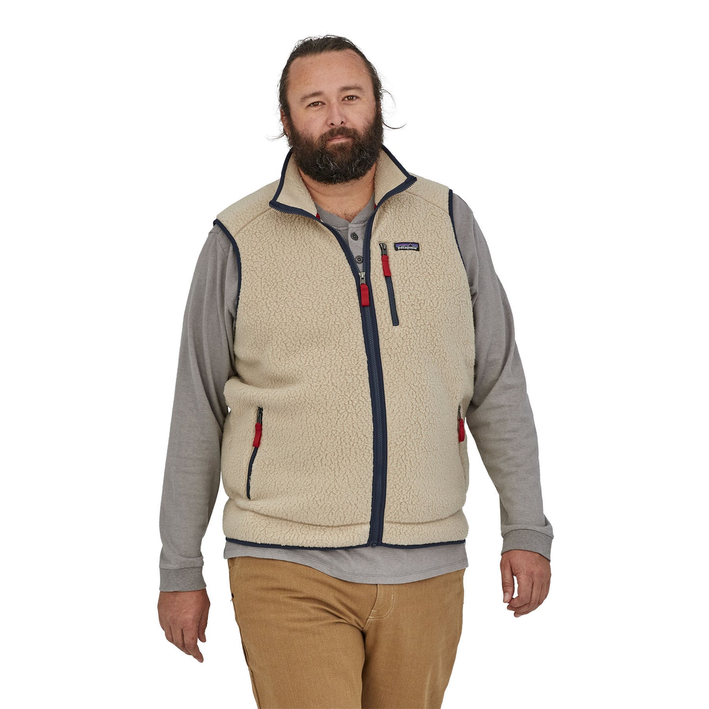 Men's Retro Pile Fleece Vest