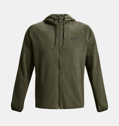 UA STRETCH WOVEN WINDBREAKER