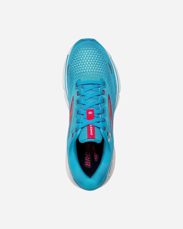 SCARPE BROOKS GHOST 15 W BLUE/RASPBERRY/SKYLIGHT