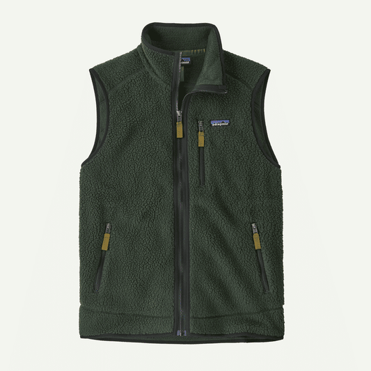 M S RETRO PILE VEST