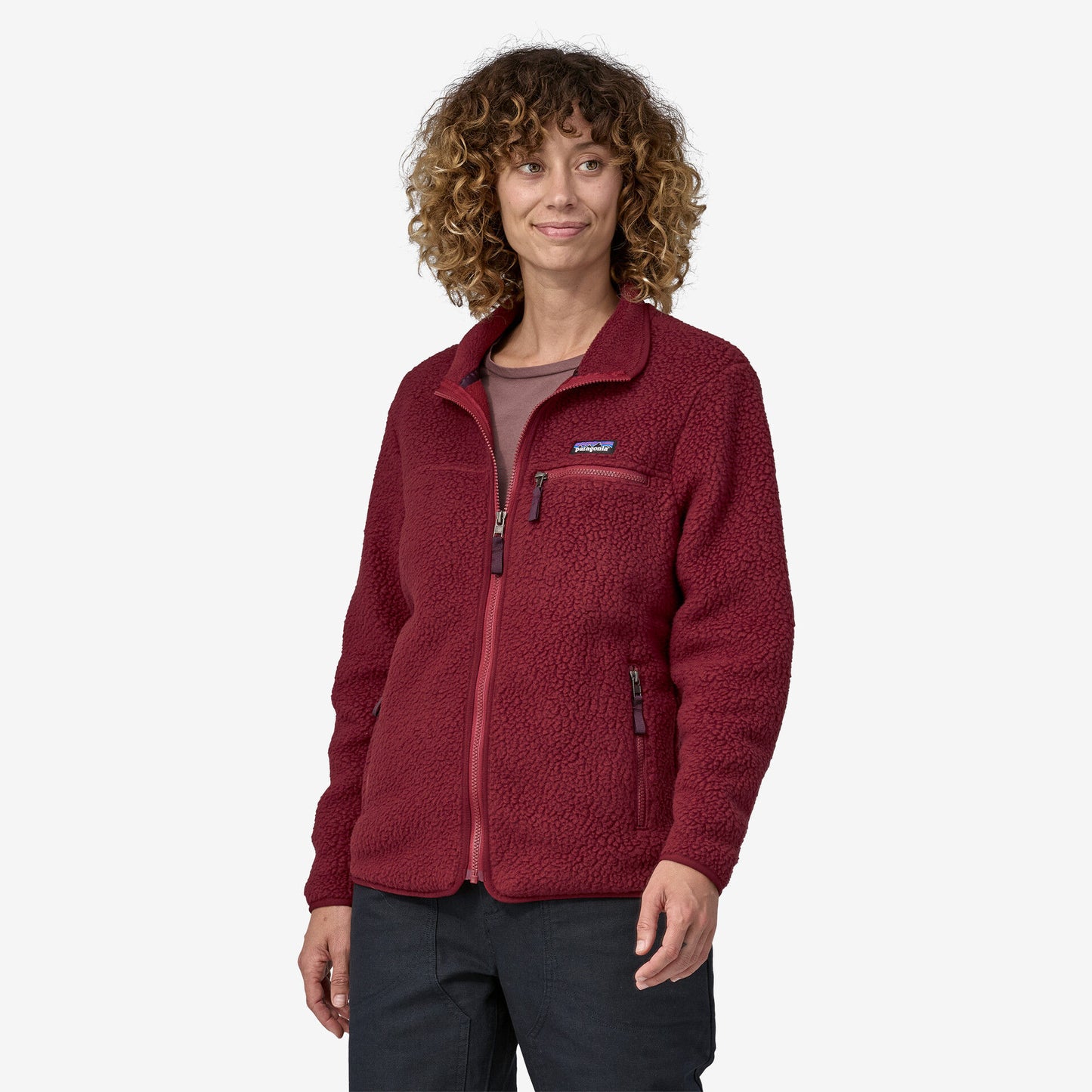 Women's Retro Pile Fleece Jacket