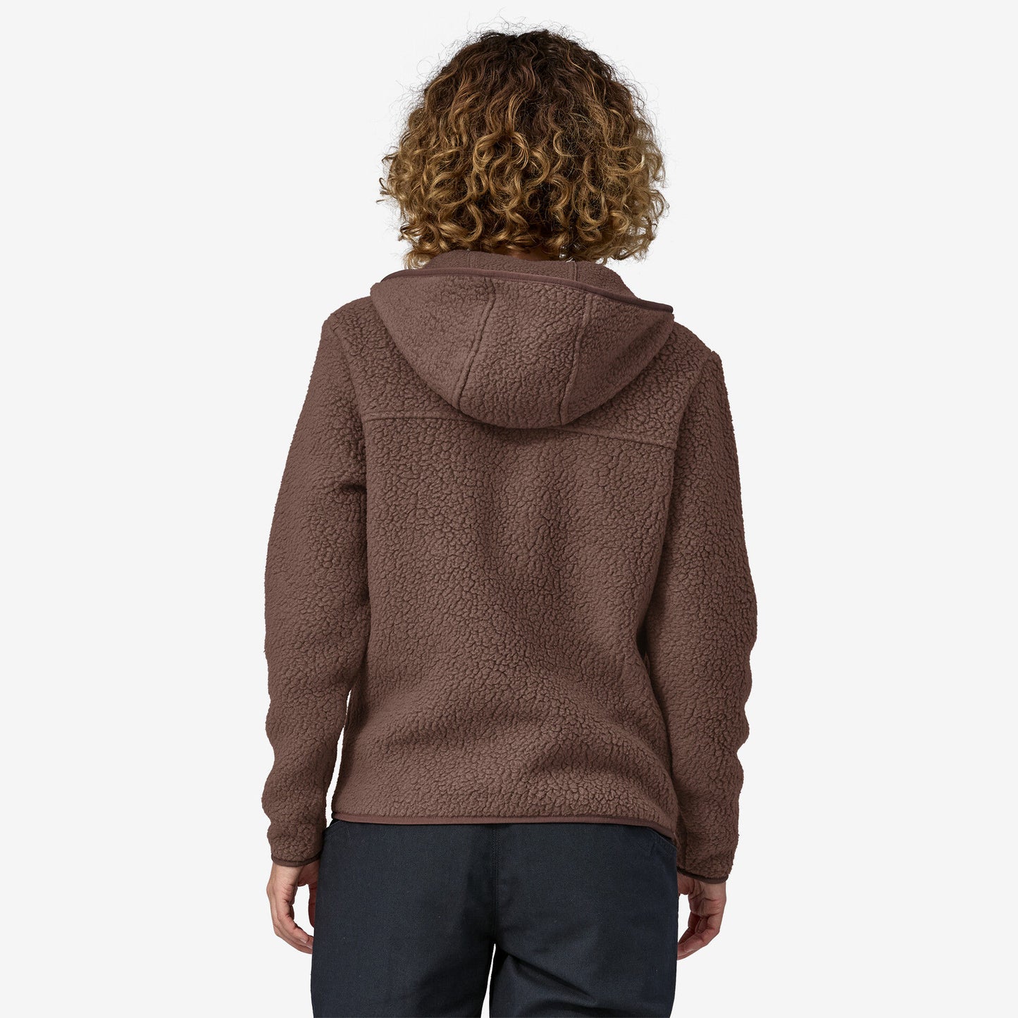 Women's Retro Pile Fleece Hoody