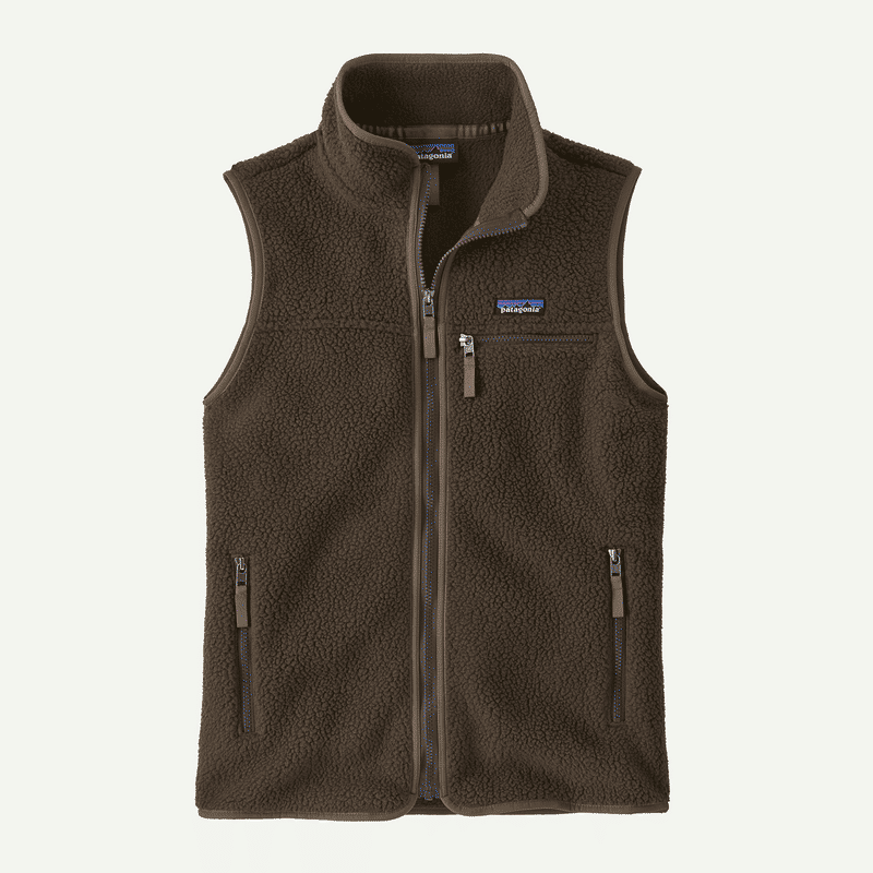 W S RETRO PILE VEST