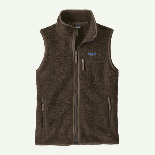 W S RETRO PILE VEST