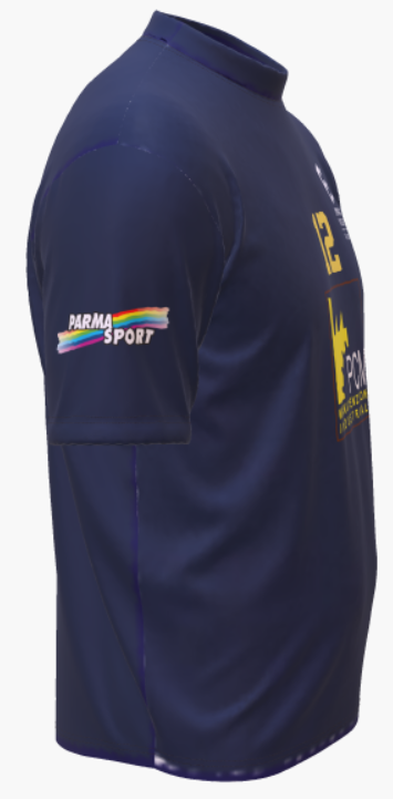 T-SHIRT TRAINING SPRINT BLUE ENERGY VOLLEY MAN /WMN