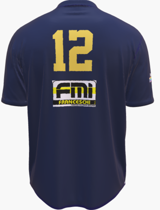 T-SHIRT TRAINING SPRINT BLUE ENERGY VOLLEY MAN /WMN