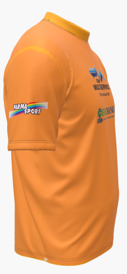 T-SHIRT TRAINING SPRINT ORANGE ENERGY VOLLEY MAN / WMN