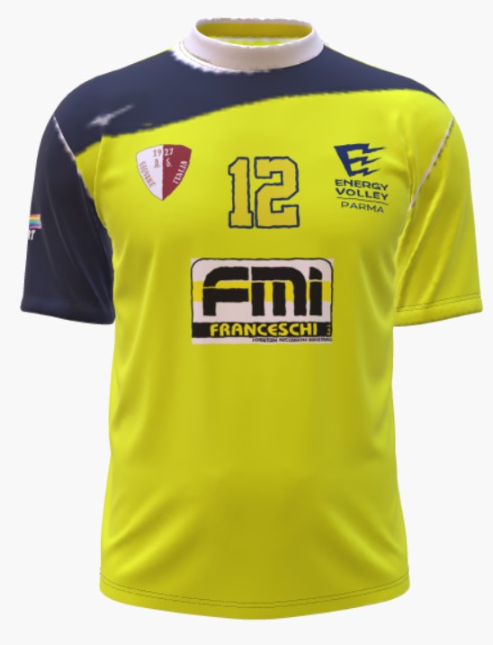 T-SHIRT MATCH ENERGY VOLLEY GIOVANE ITALIA MAN