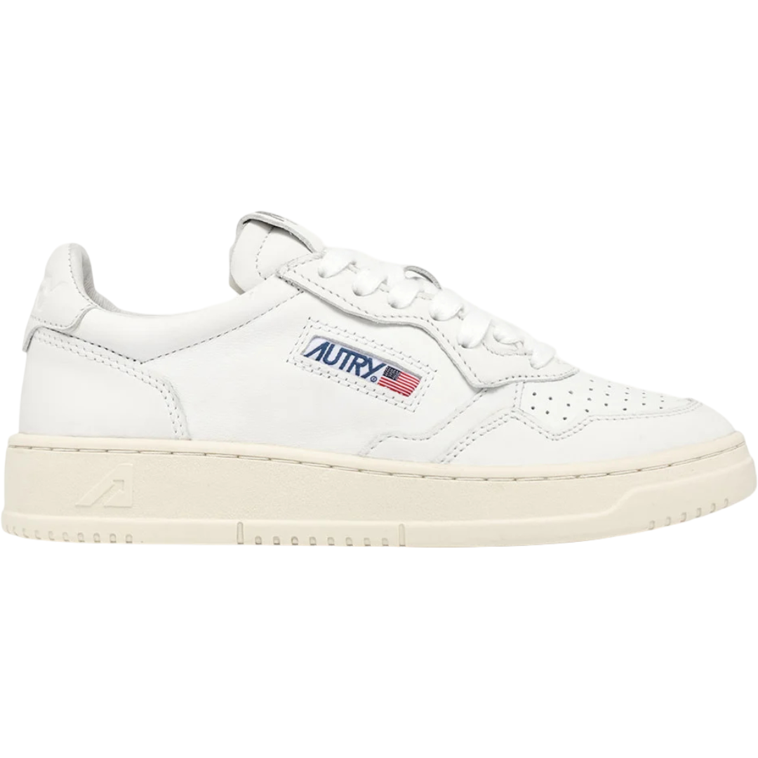 SNEAKERS MEDALIST LOW IN NAPPA BIANCA SUPER SOFT WMN