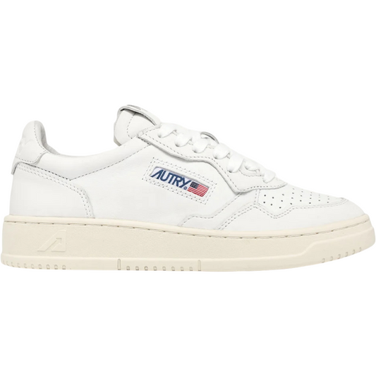 SNEAKERS MEDALIST LOW IN NAPPA BIANCA SUPER SOFT WMN