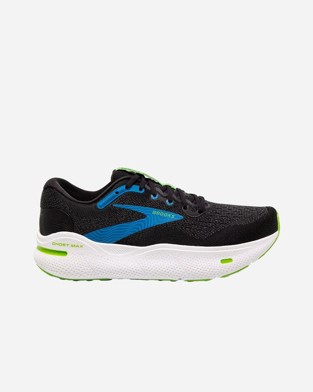 SCARPE BROOKS GHOST MAX BLACK/BLUE/JASMINE