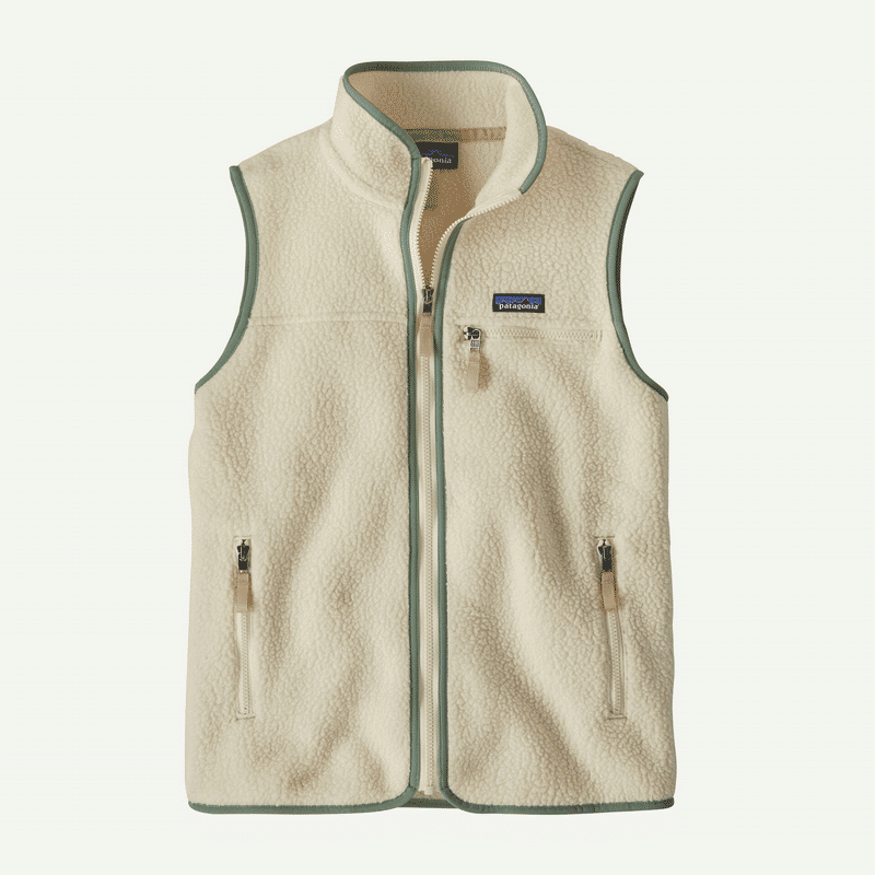 W S RETRO PILE VEST