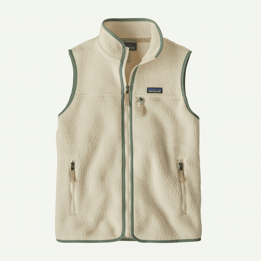 W S RETRO PILE VEST