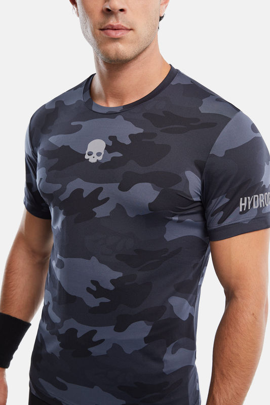 MESH RUBBER SKULL TECH T-SHIRT