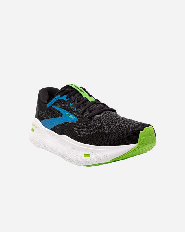 SCARPE BROOKS GHOST MAX BLACK/BLUE/JASMINE