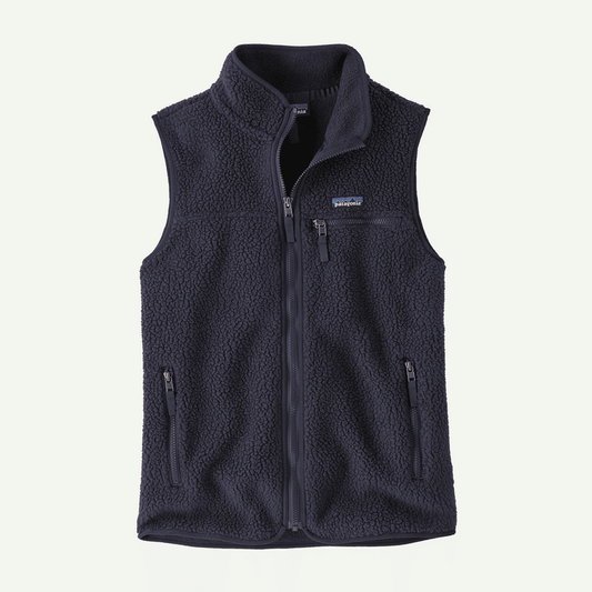 W S RETRO PILE VEST