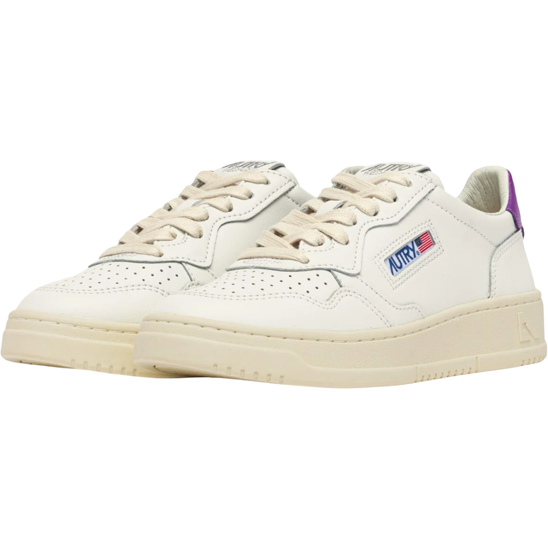SNEAKERS MEDALIST LOW IN PELLE BIANCA E DEWBERRY WMN