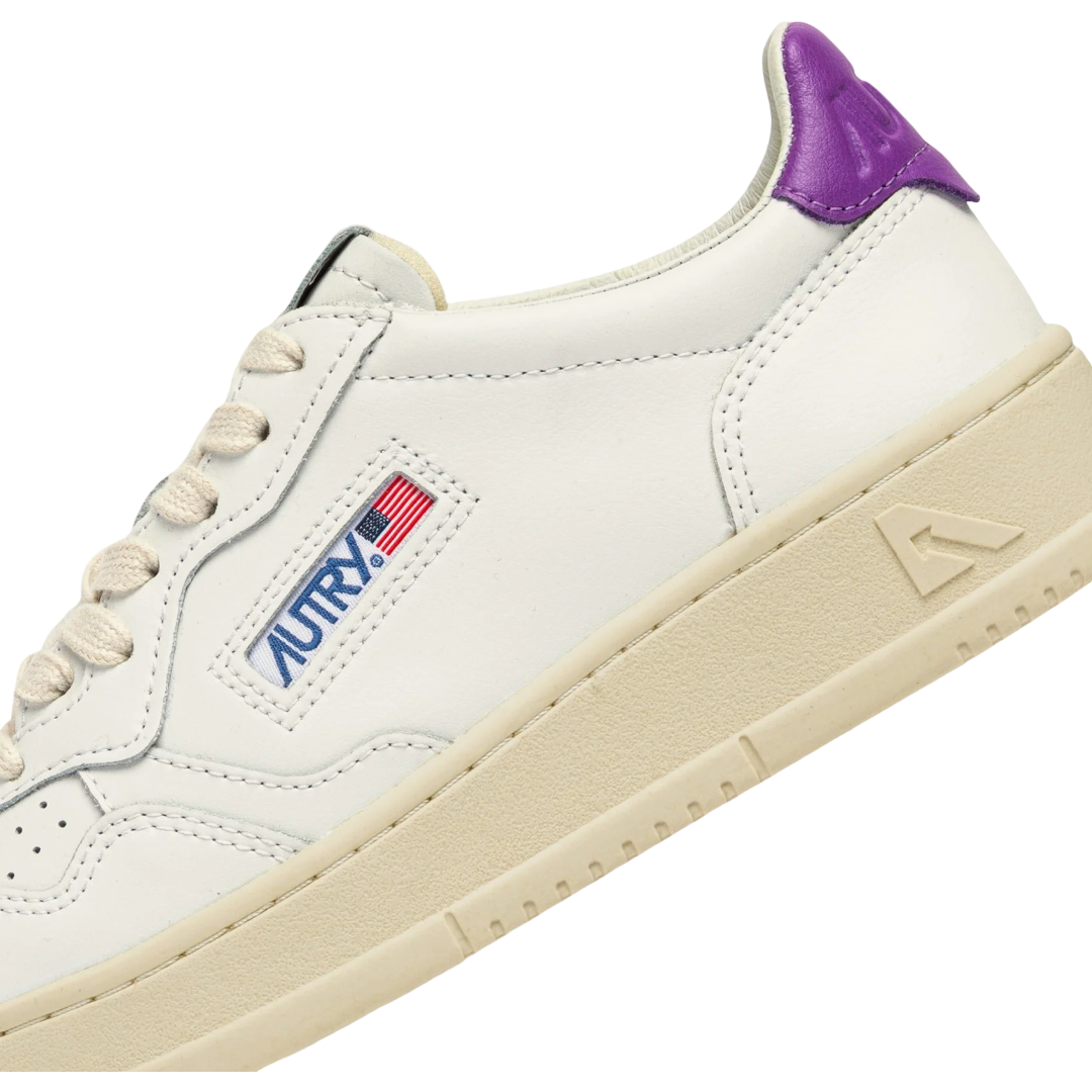 SNEAKERS MEDALIST LOW IN PELLE BIANCA E DEWBERRY WMN