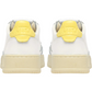 SNEAKERS MEDALIST LOW IN PELLE BIANCA E LEMON MERINGUE MAN