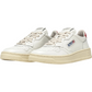 SNEAKERS MEDALIST LOW IN PELLE BIANCA E ROSSA MAN