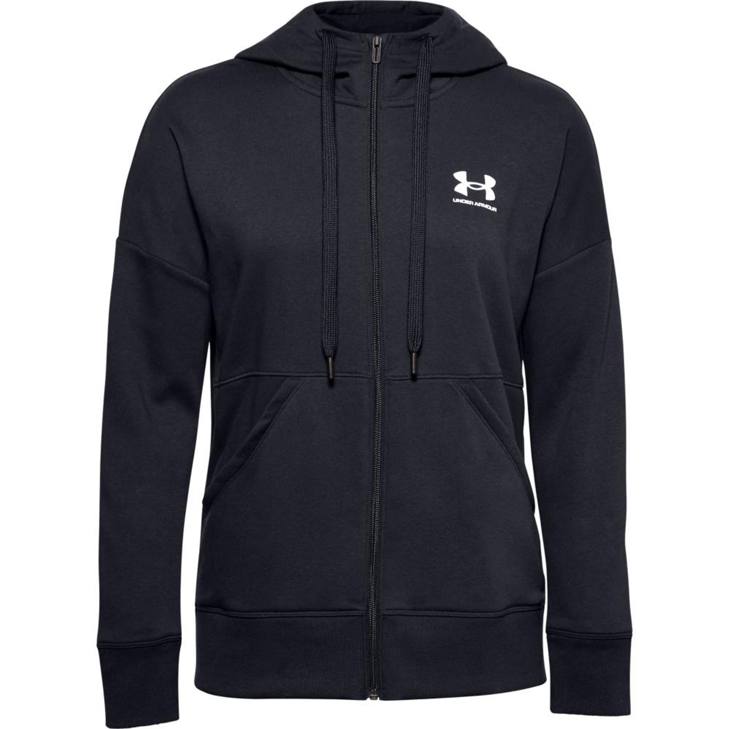 Felpa con cappuccio UA Rival Fleece Full Zip da donna