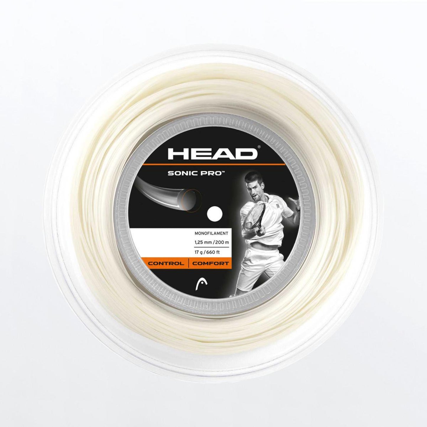 HEAD SONIC PRO ™ 200M ROTOLO CORDE