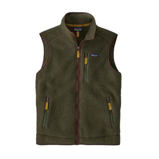 Men's Retro Pile Fleece Vest