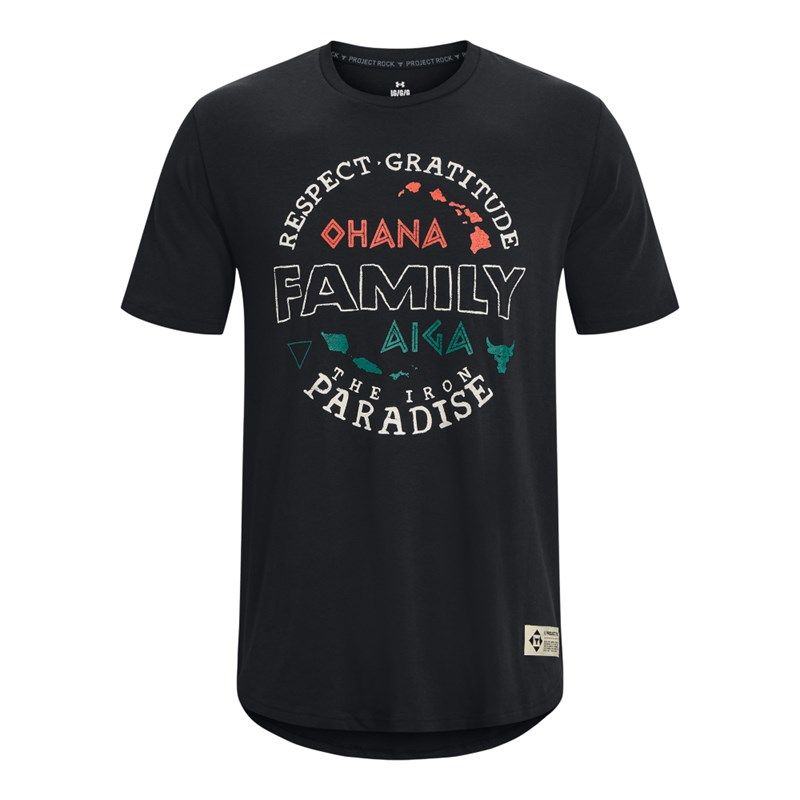 Maglia a maniche corte Project Rock Family da uomo