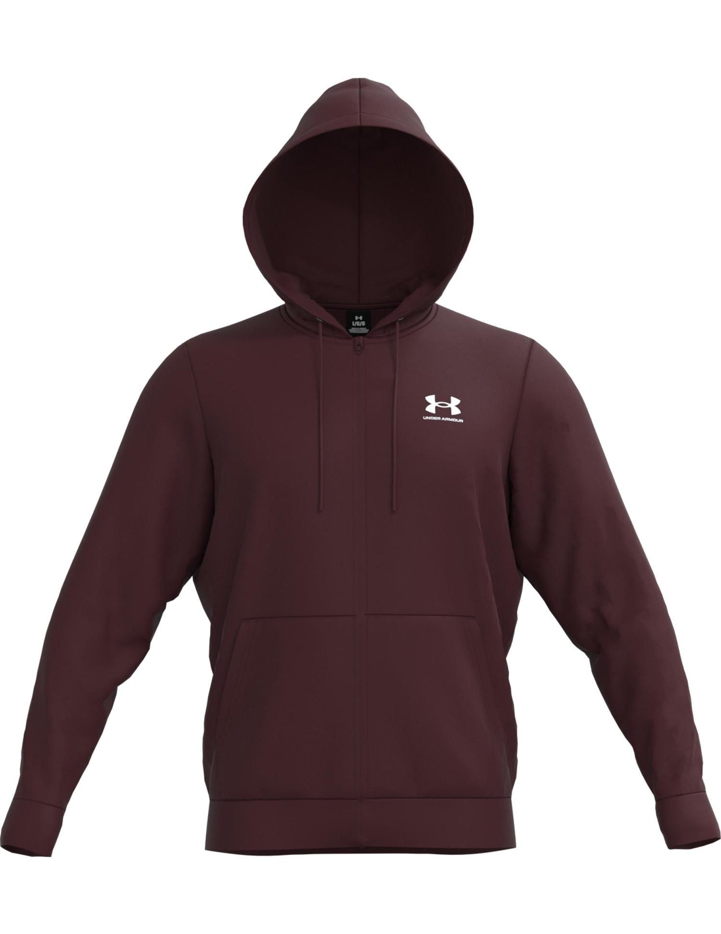 UA ESSENTIAL FLEECE FZ HOOD